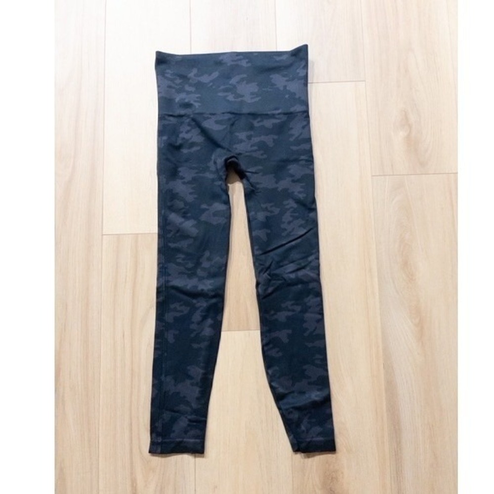 SPANX Camo Seamless Leggings High Waist Athleisure Workout Pants Women's‎ L